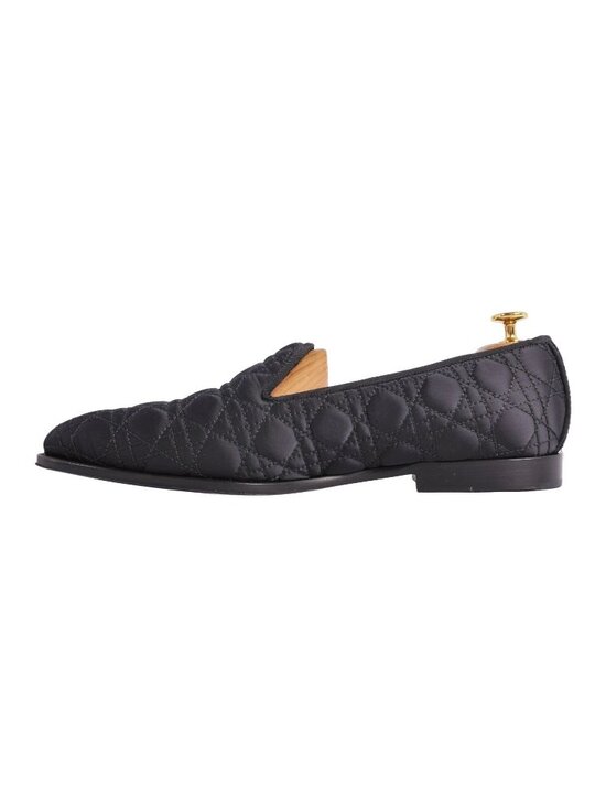 Dior Loafers Slip on Cannage Business Shoes